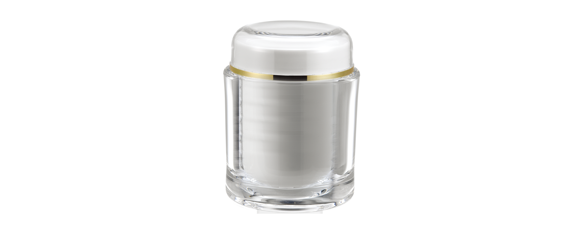 Acrylic Round Cream Jar 70ml - D-70 Waltz Acrylic Round Cream Jar 70ml - D-70 Waltz